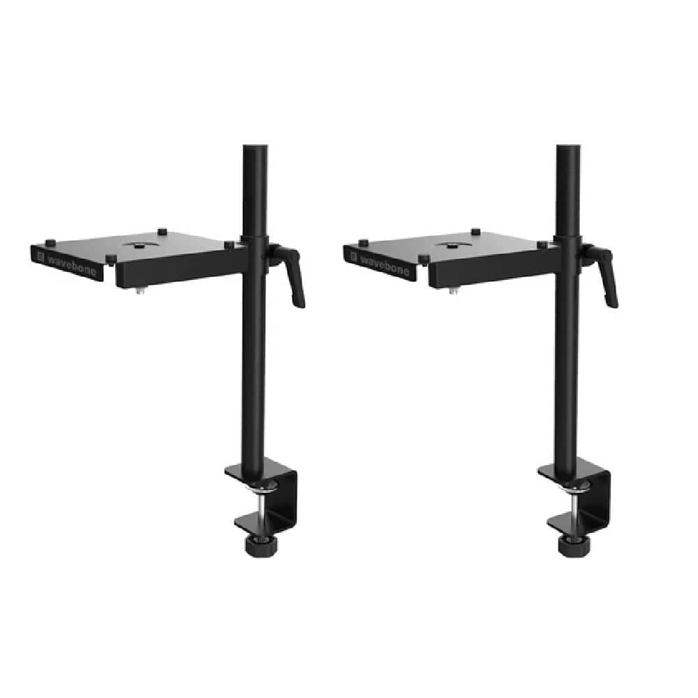wavebone monitor stands wavebone gemini clamp on studio monitor stand