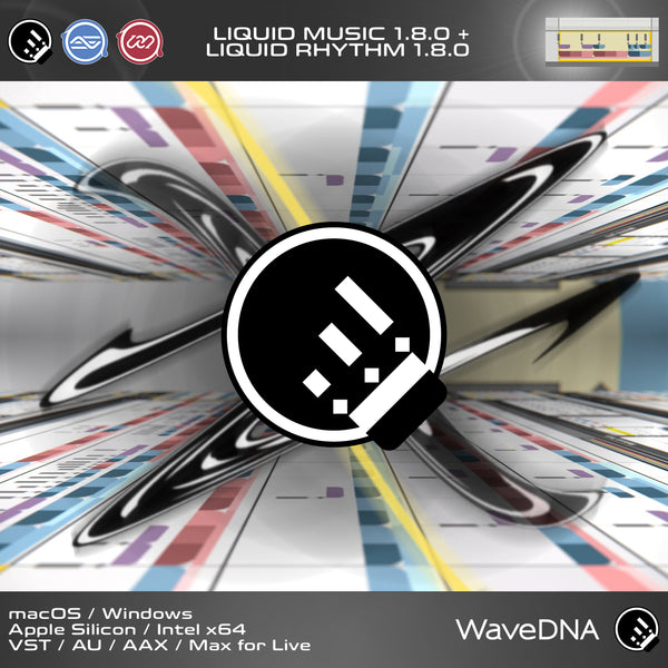 WaveDNA Virtual Instruments WaveDNA Liquid Music & Rhythm 1.8.0 Bundle: Liquid Music & Rhythm Bundle