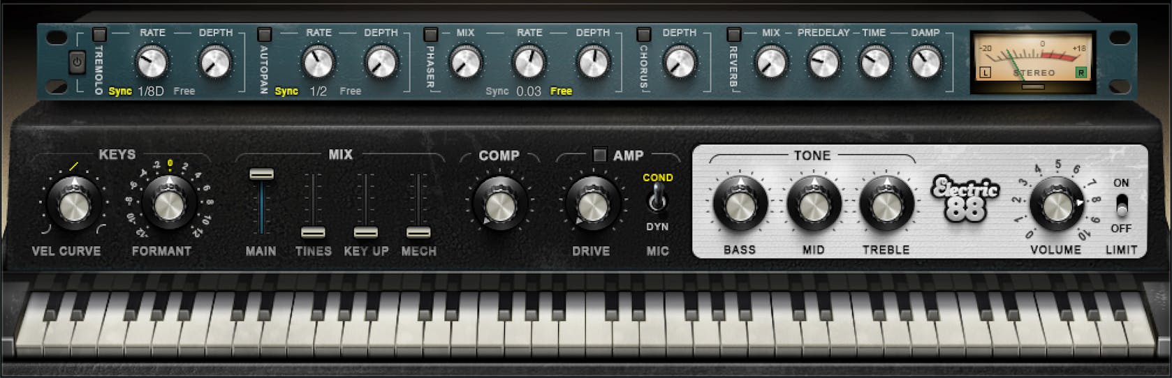 WAVES Virtual Instruments Waves Electric 88 Piano: Electric Piano