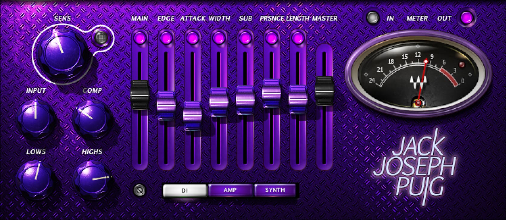 WAVES Virtual Instruments Waves JJP Bass: Bass Instrument