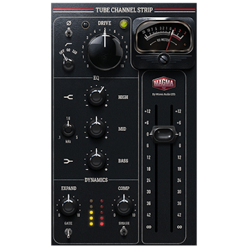 WAVES Virtual Instruments Waves Magma Tube Channel Strip: Channel Strip Plugin