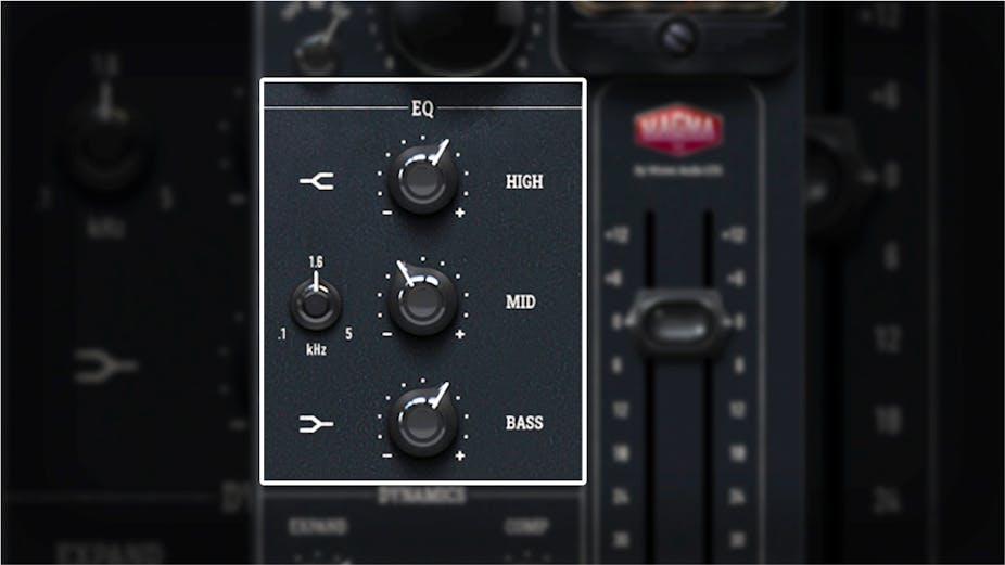 WAVES Virtual Instruments Waves Magma Tube Channel Strip: Channel Strip Plugin