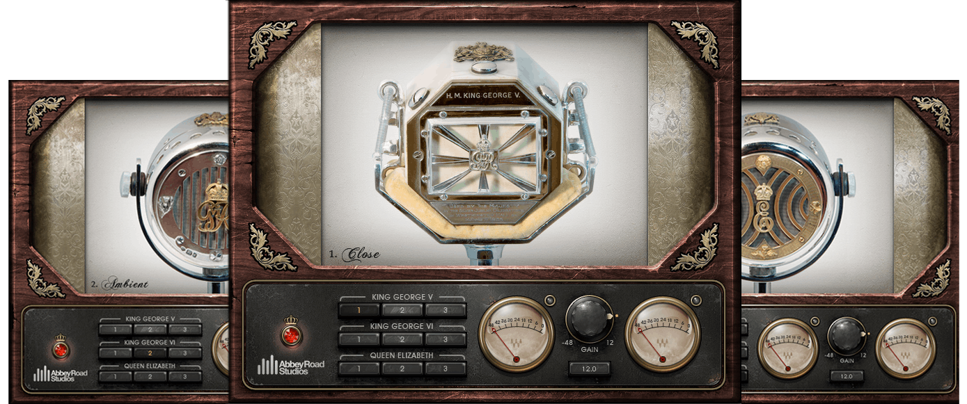 WAVES Virtual Processors Waves Abbey Road King’s Microphones: Microphone Emulation Plugin