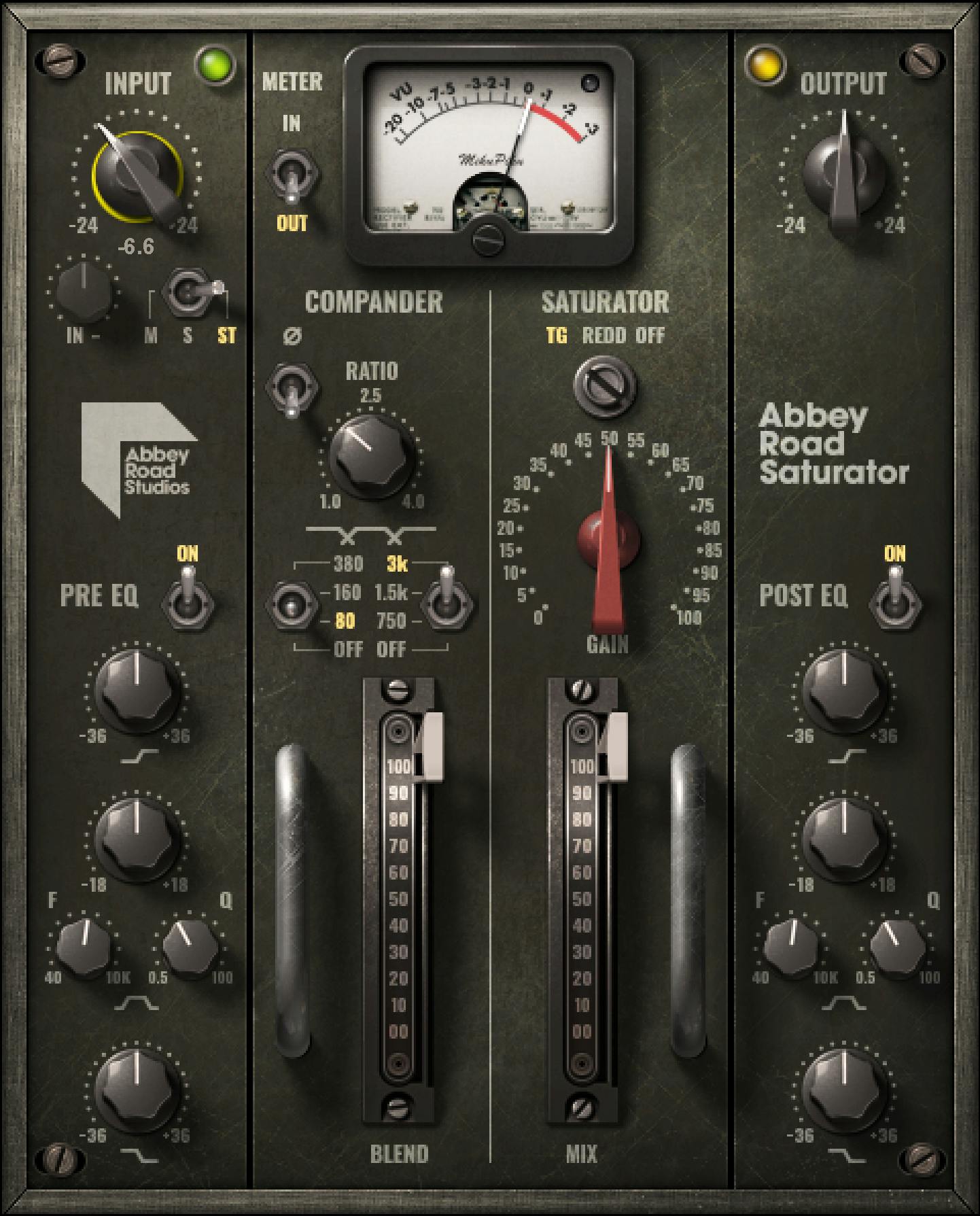 WAVES Virtual Processors Waves Abbey Road Saturator: Saturation Plugin