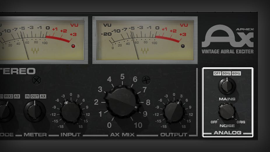 WAVES Virtual Processors Waves Aphex Vintage Aural Exciter: Exciter Plugin