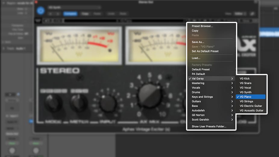 WAVES Virtual Processors Waves Aphex Vintage Aural Exciter: Exciter Plugin