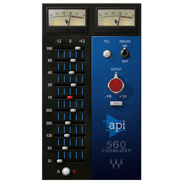WAVES Virtual Processors Waves API 560: Equalizer Plugin