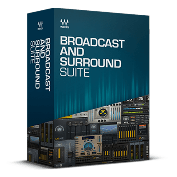 WAVES Virtual Processors Waves Broadcast and Surround Suite: Surround Sound Suite