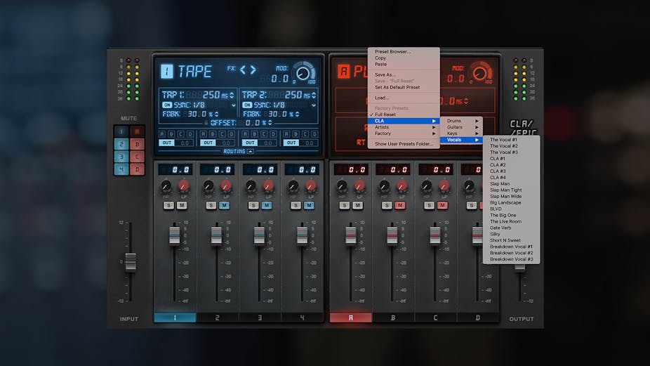 WAVES Virtual Processors Waves CLA Epic: Reverb and Delay Plugin