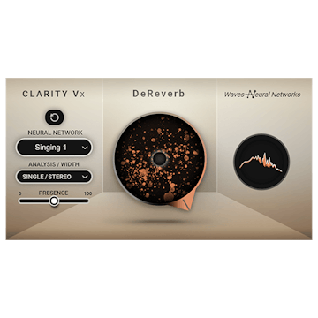 WAVES Virtual Processors Waves Clarity Vx DeReverb: De-Reverb Plugin