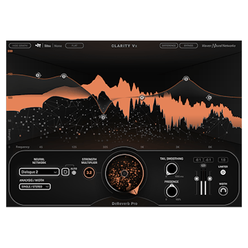 WAVES Virtual Processors Waves Clarity Vx DeReverb Pro: De-Reverb Plugin
