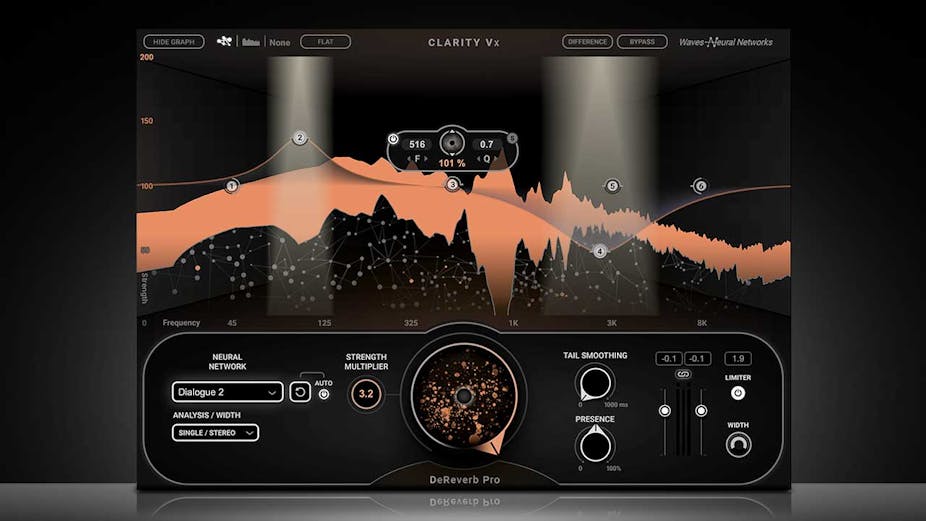 WAVES Virtual Processors Waves Clarity Vx DeReverb Pro: De-Reverb Plugin