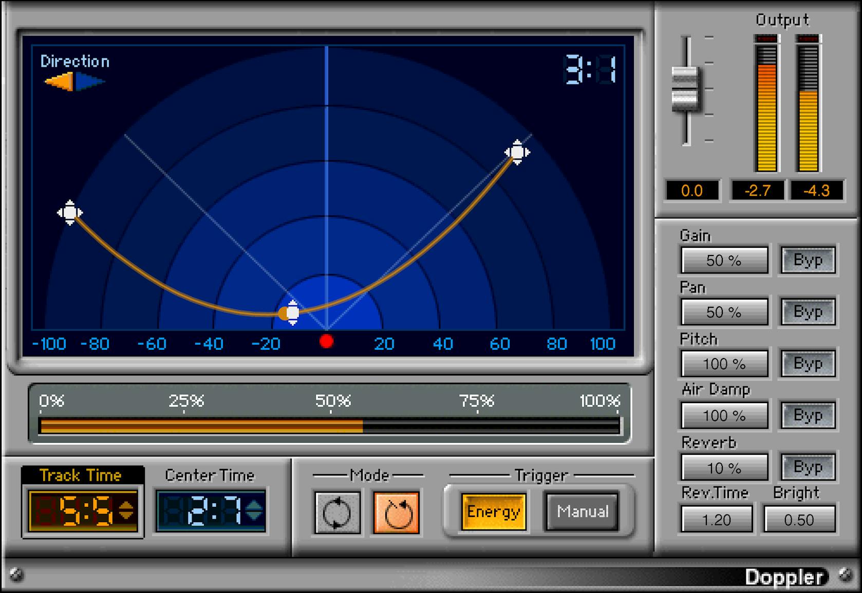WAVES Virtual Processors Waves Doppler: Doppler Effect Plugin