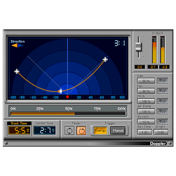 WAVES Virtual Processors Waves Doppler: Doppler Effect Plugin