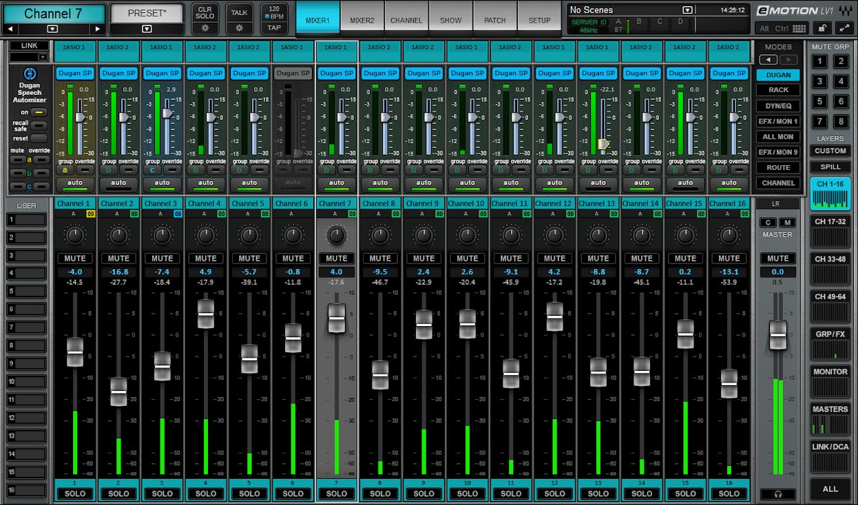 WAVES Virtual Processors Waves Dugan Speech: Speech Processing Plugin