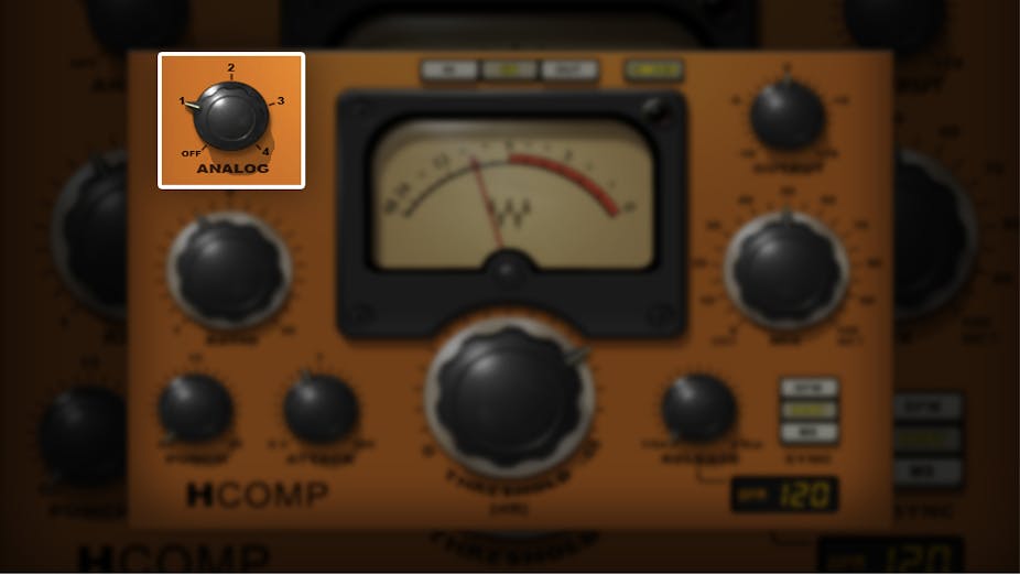 WAVES Virtual Processors Waves H-Comp Hybrid Compressor: Hybrid Compressor Plugin
