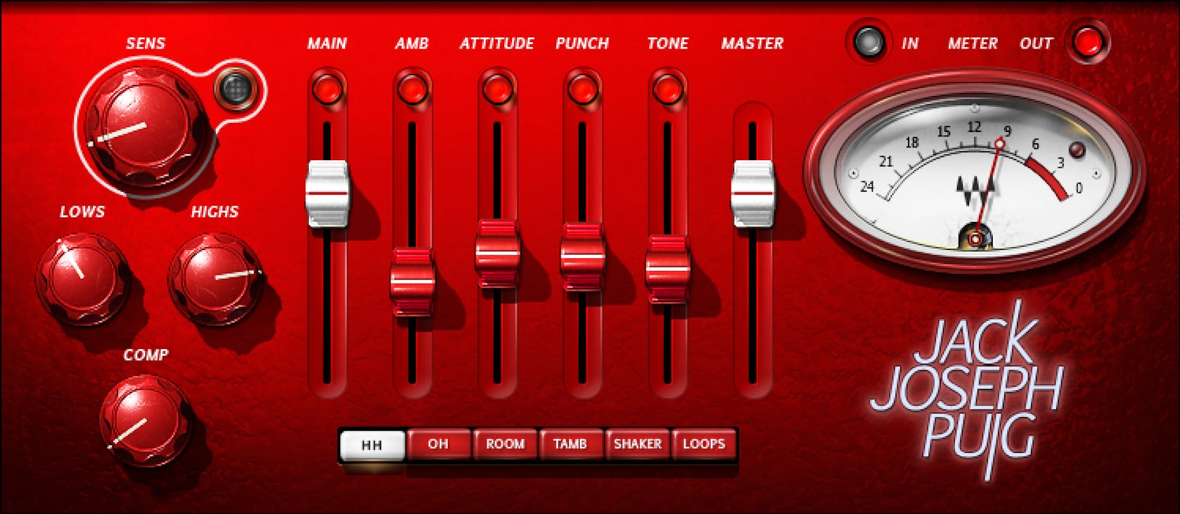 WAVES Virtual Processors Waves JJP Cymbals & Percussion: Cymbal and Percussion Instrument