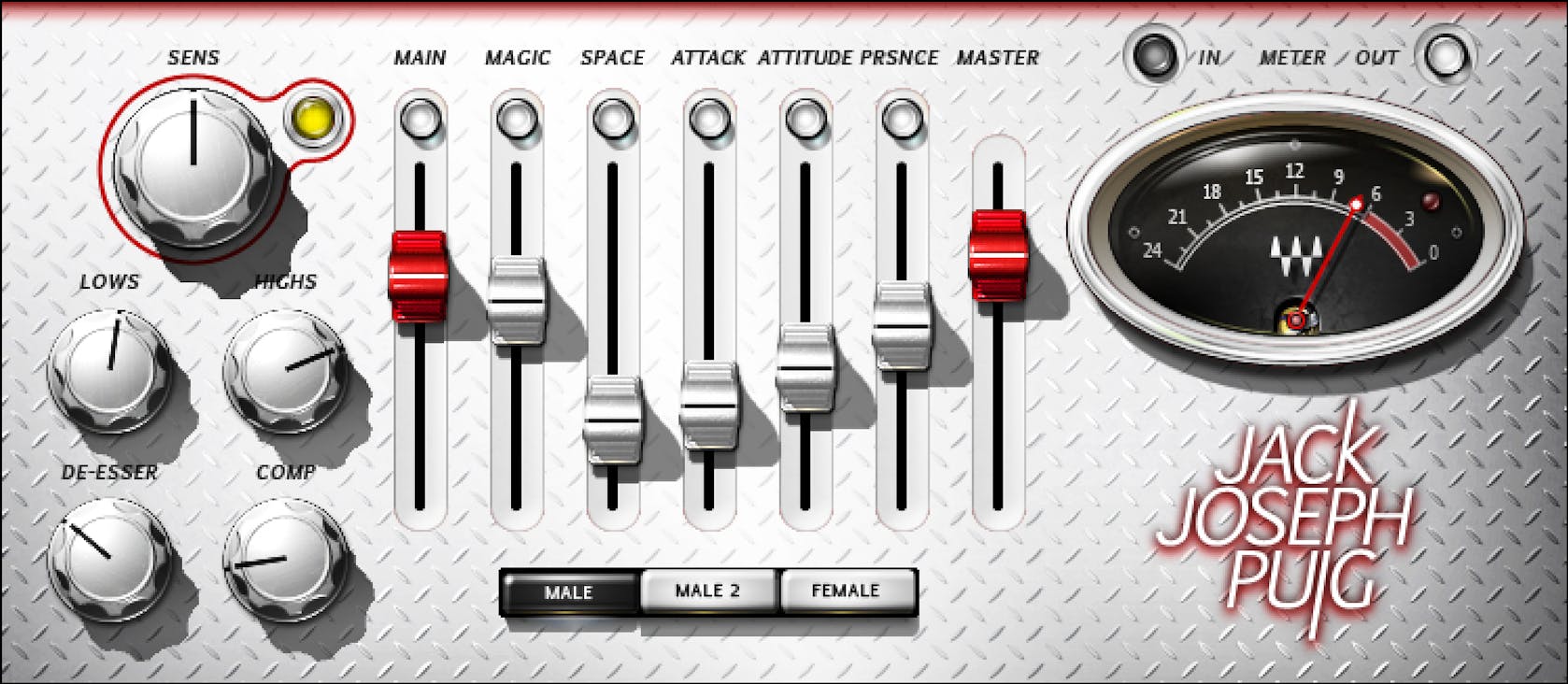 WAVES Virtual Processors Waves JJP Vocals: Vocal Instrument