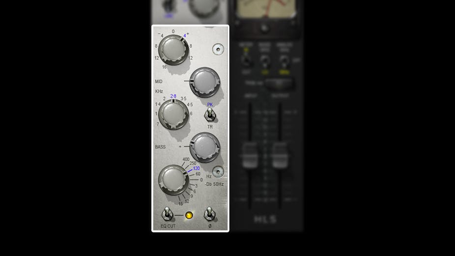 WAVES Virtual Processors Waves Kramer HLS Channel: Channel Strip Plugin