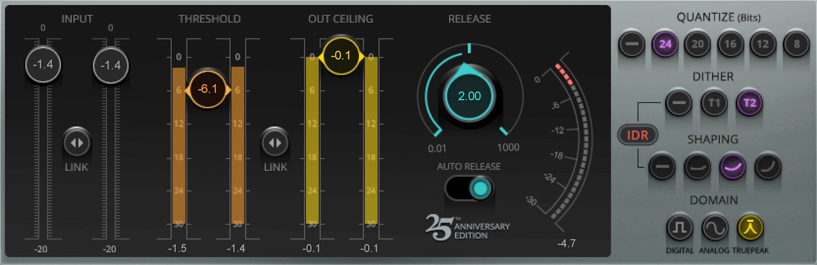 WAVES Virtual Processors Waves L1 Ultramaximizer: Mastering Limiter Plugin