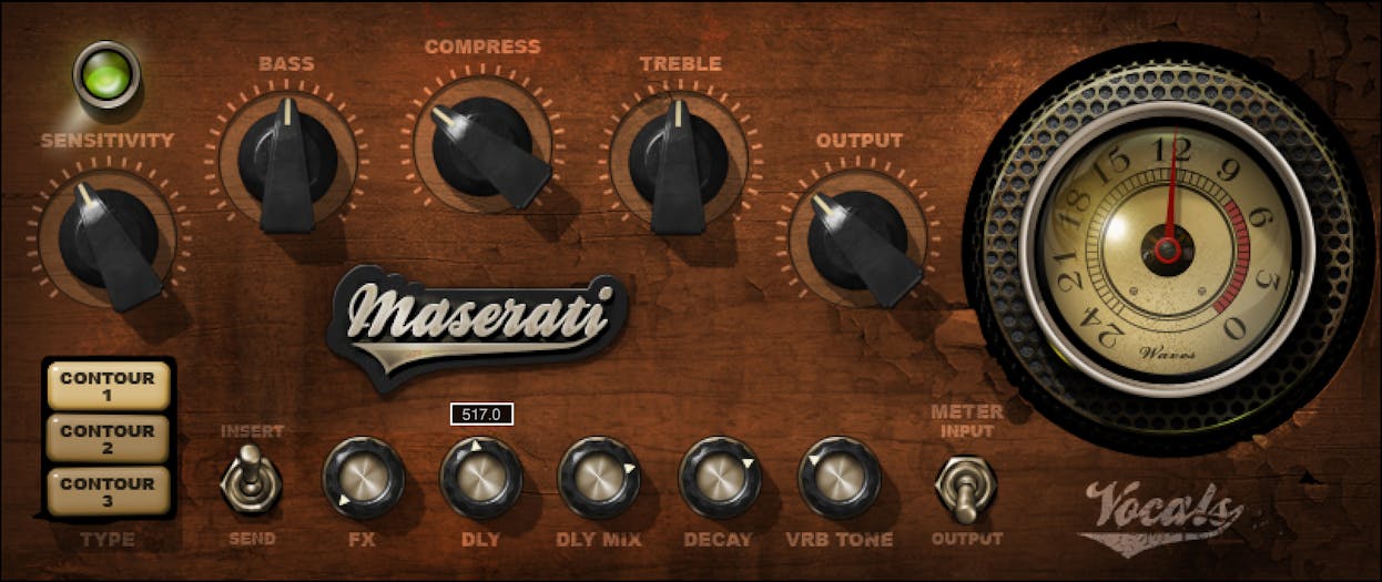 WAVES Virtual Processors Waves Maserati VX1: Compressor Plugin