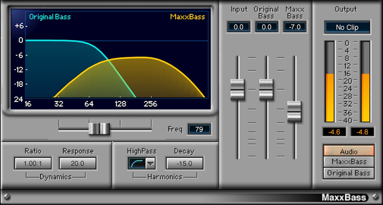 WAVES Virtual Processors Waves MaxxBass: Bass Enhancer Plugin