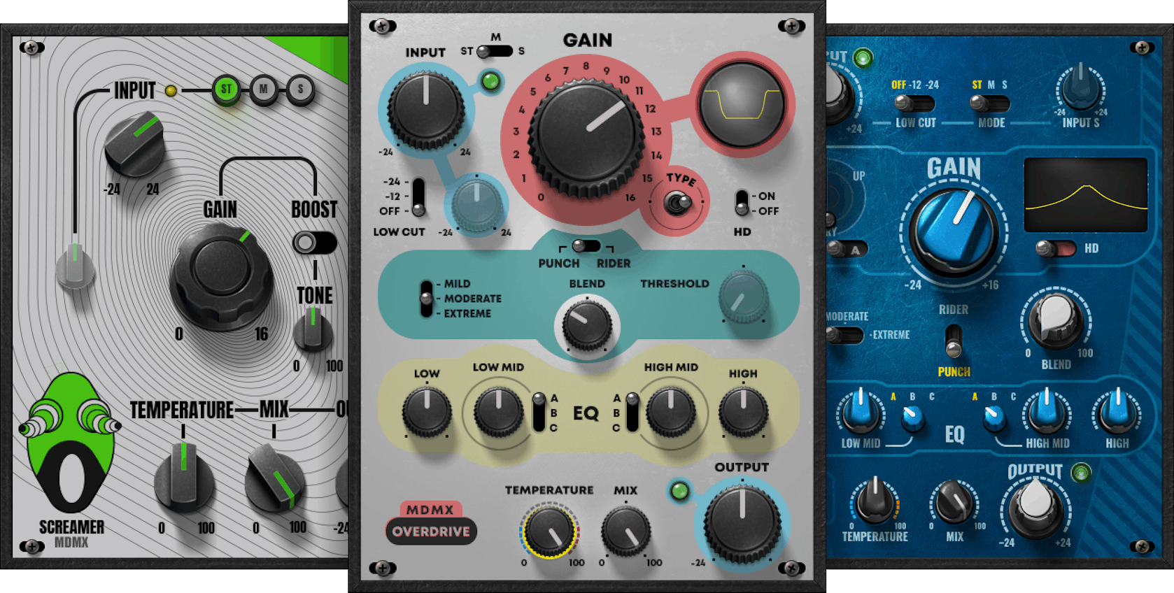 WAVES Virtual Processors Waves MDMX Distortion Modules: Distortion Plugin Bundle