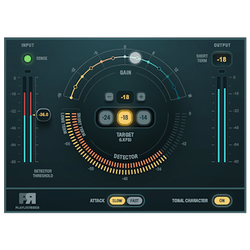 WAVES Virtual Processors Waves Playlist Rider: Dynamics Plugin