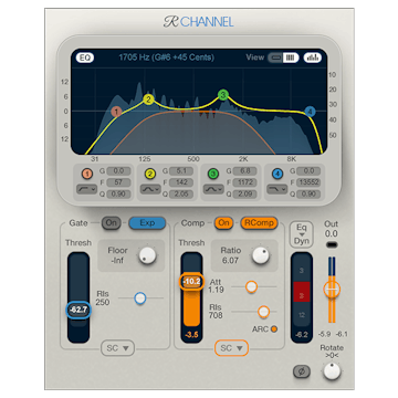 WAVES Virtual Processors Waves Renaissance Channel: Channel Strip Plugin