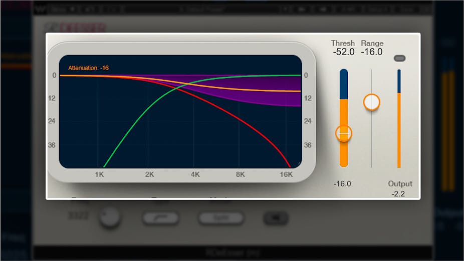 WAVES Virtual Processors Waves Renaissance DeEsser: De-Esser Plugin