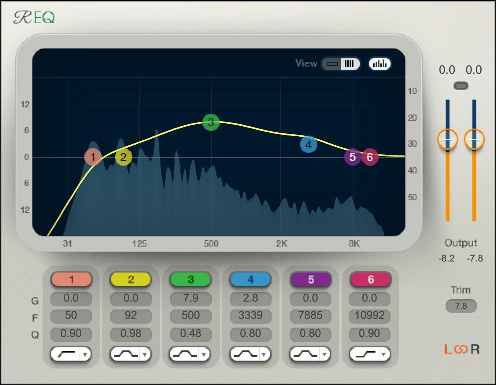 WAVES Virtual Processors Waves Renaissance Equalizer: Equalizer Plugin