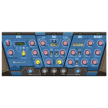WAVES Virtual Processors Waves Retro Fi: Filter Plugin