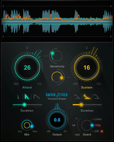 Waves Smack Attack: Transient Shaper Plugin
