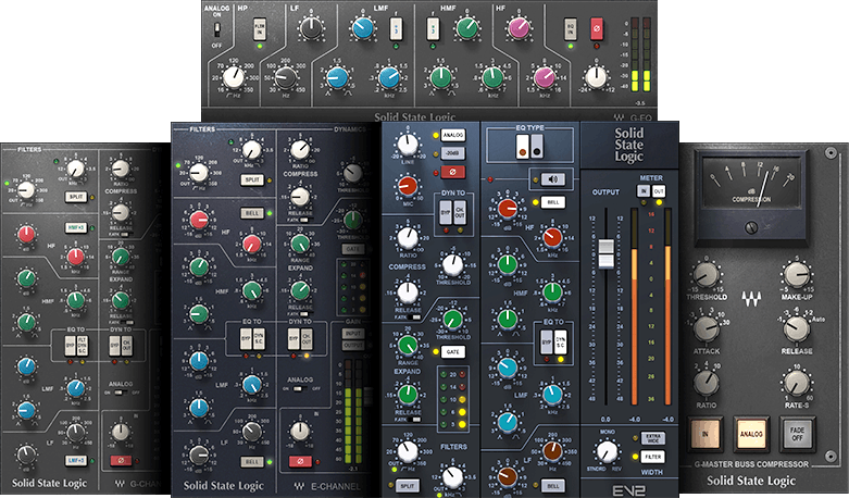 WAVES Virtual Processors Waves SSL 4000 Collection: Plugin Collection