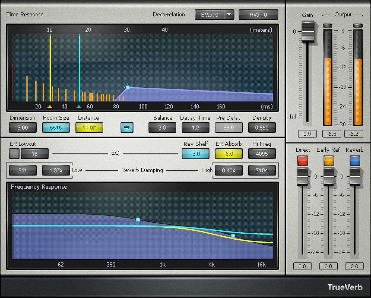 WAVES Virtual Processors Waves TrueVerb: Reverb Plugin
