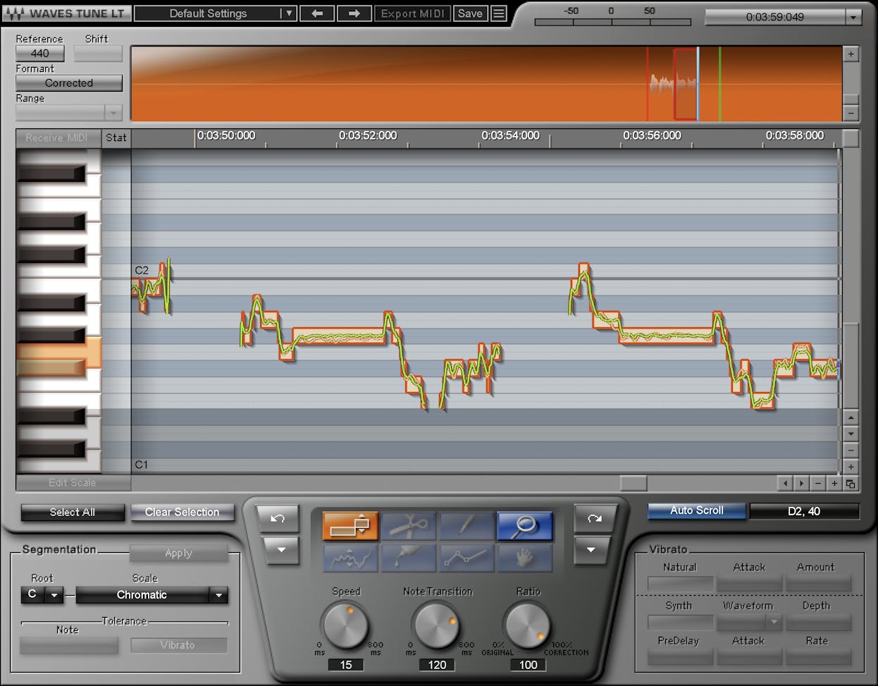 WAVES Virtual Processors Waves Tune: Pitch Correction Plugin