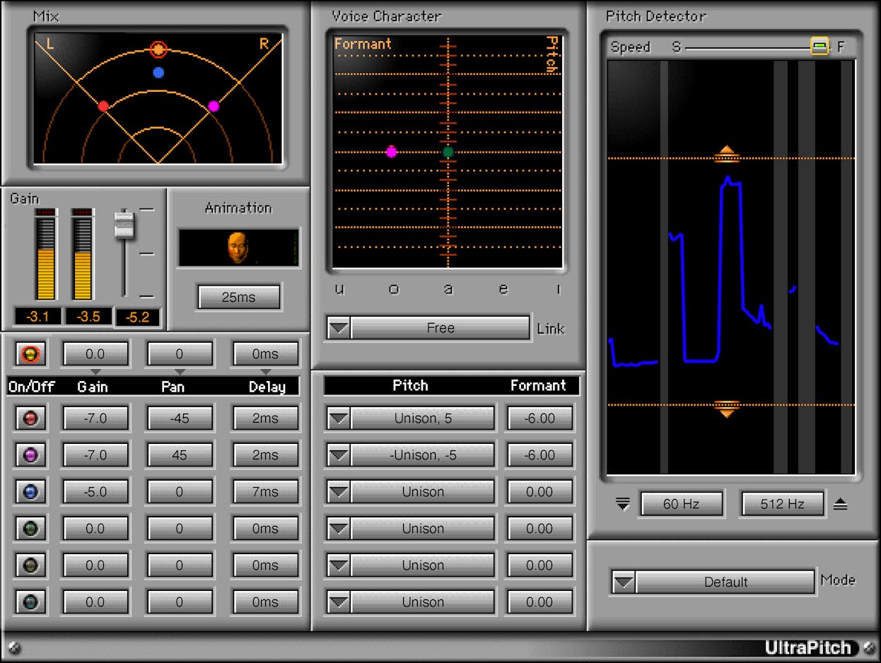 WAVES Virtual Processors Waves Ultra Pitch: Pitch Correction Plugin