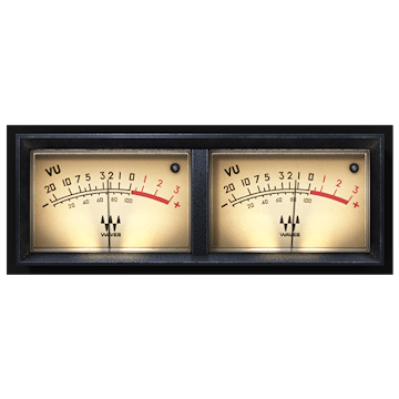 WAVES Virtual Processors Waves VU Meter: VU Meter Plugin