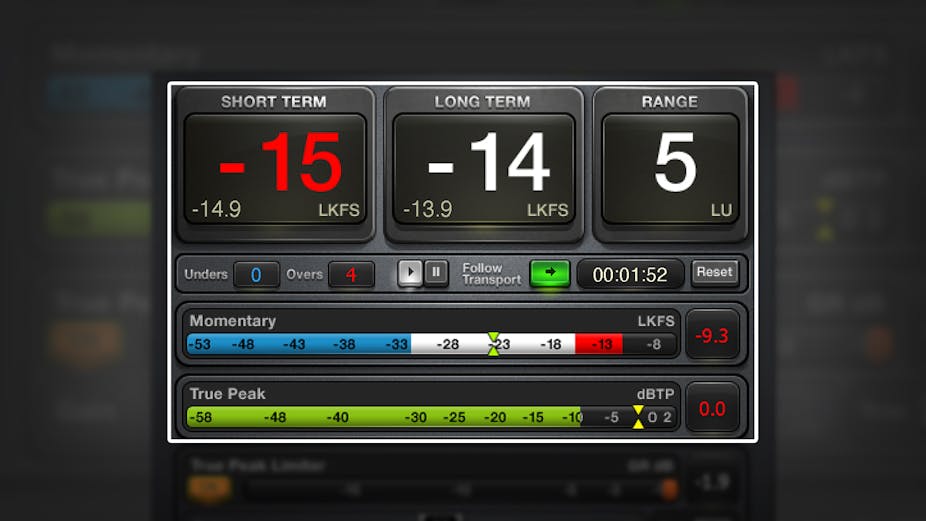 WAVES Virtual Processors Waves WLM Plus Loudness Meter: Loudness Meter Plugin