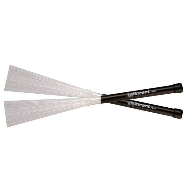 wincent drumsticks wincent w12ln light nylon brush