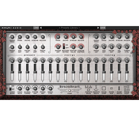 XHUN Audio Virtual Processors Xhun Resonheart Reverb Plugin