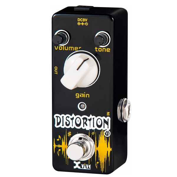 xvive effect pedals xvive v2 distortion guitar effects pedal
