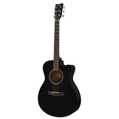Yamaha Acoustic Guitars Black Yamaha FS100C Acoustic Guitar
