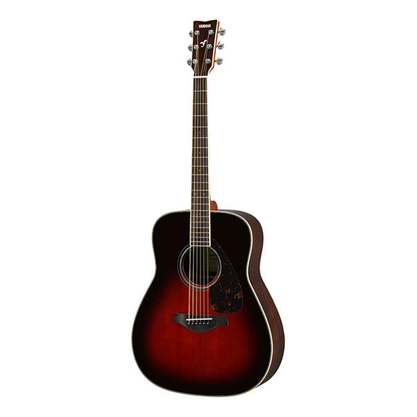 yamaha acoustic guitars tobacco brown sunburst yamaha fg830 dreadnought acoustic guitar