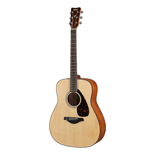yamaha acoustic guitars yamaha fg800m dreadnought acoustic guitar - natural