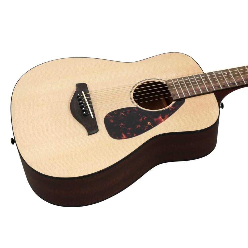yamaha acoustic guitars yamaha jr2 3/4-size folk acoustic guitar w gigbag - natural