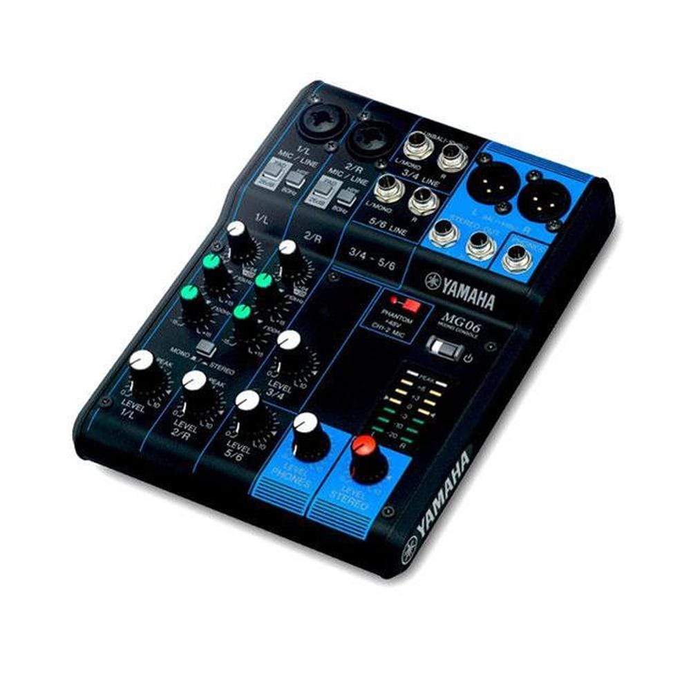 yamaha analog mixers yamaha mg-06 mg series analog mixing console