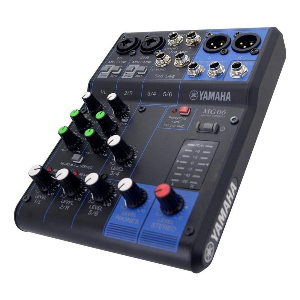 yamaha analog mixers yamaha mg-06 mg series analog mixing console