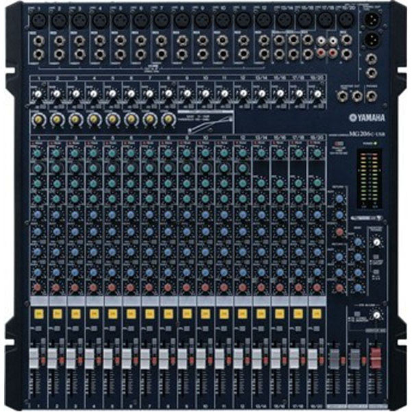yamaha analog mixers yamaha mg206c-usb mixing console