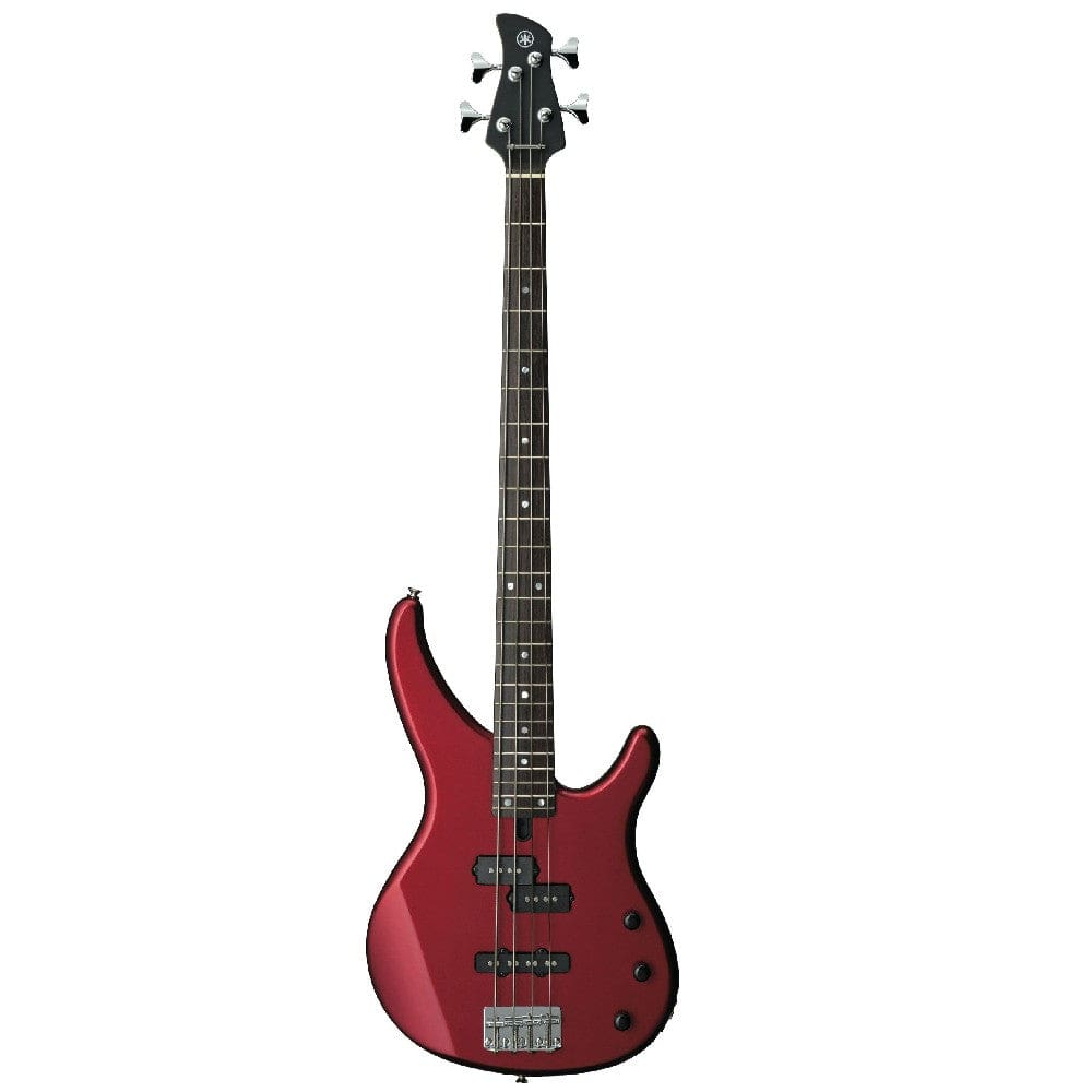 yamaha bass guitars red metallic yamaha trbx174 4-string electric bass guitar #color_red-metallic